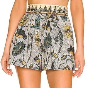 Ulla Johnson ROWAN Shorts Portofino Cotton Bohemian Summer Travel Party 4